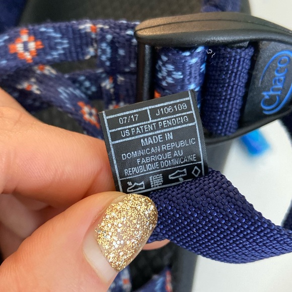 SOLD Chaco ZX2 Classic Outdoor Sandals Wink Blue - Picture 8 of 8